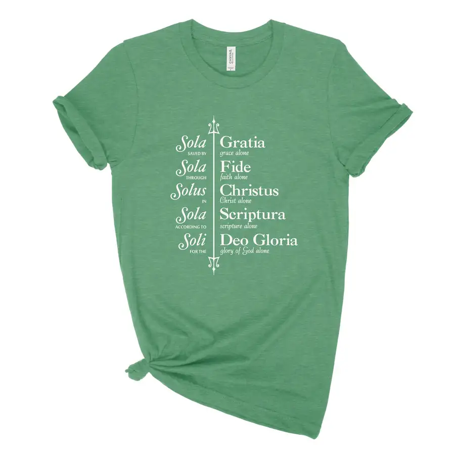 The Five Solas (Trident) Unisex Tee