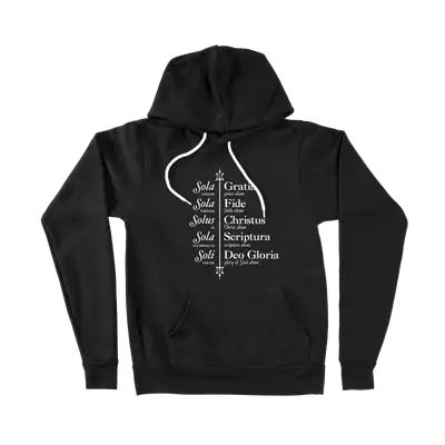 The Five Solas (Trident) Ladies Hoodie