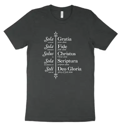 The Five Solas (Trident) Tee