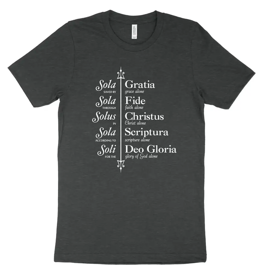 The Five Solas (Trident) Tee