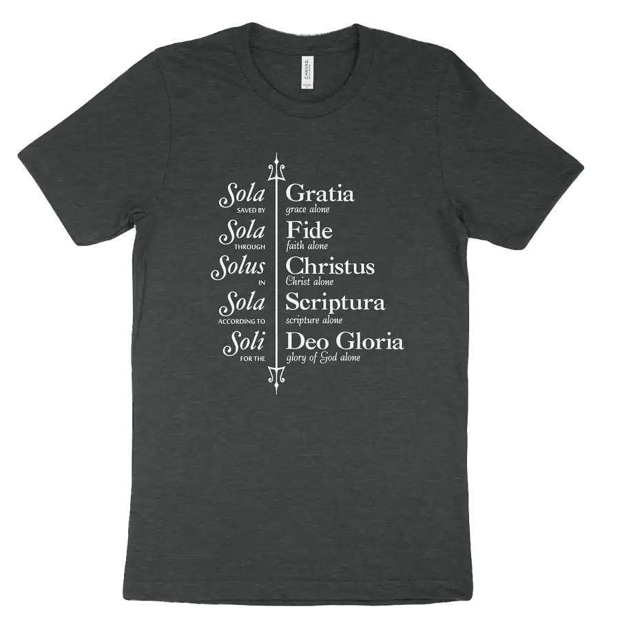 The Five Solas (Trident) Tee