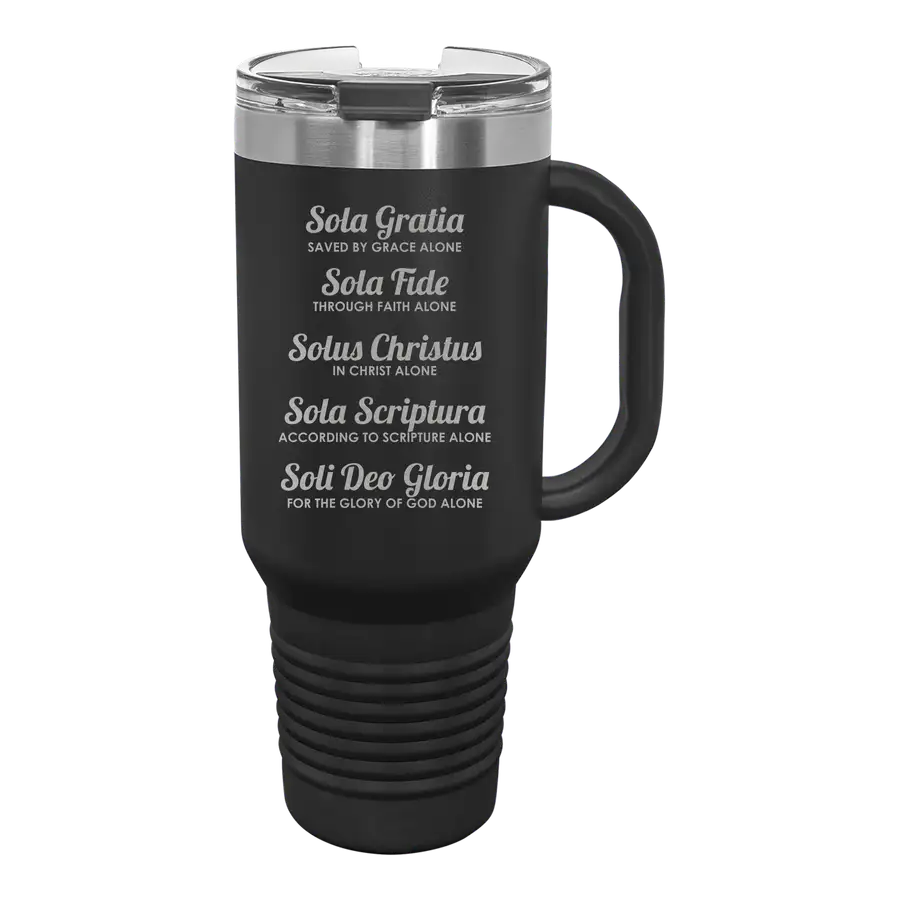 The Five Solas 40 oz Insulated Travel Tumbler