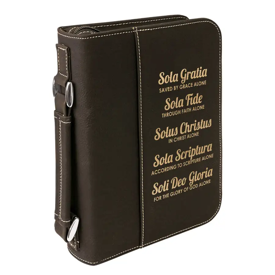 The Five Solas Bible Cover