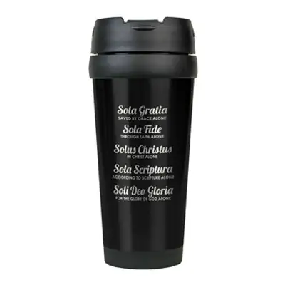The Five Solas Stainless Steel Travel Mug