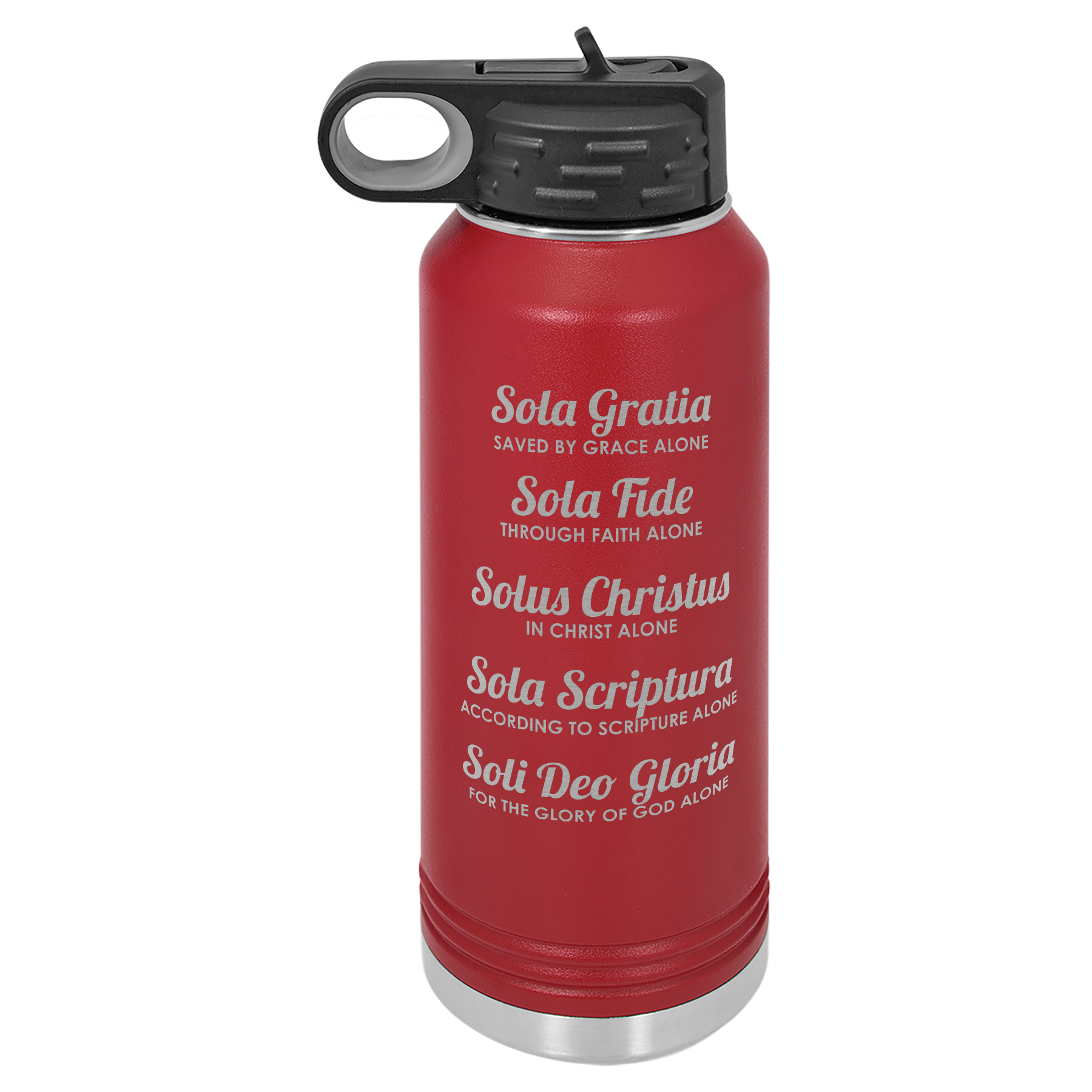 The Five Solas Insulated Bottle