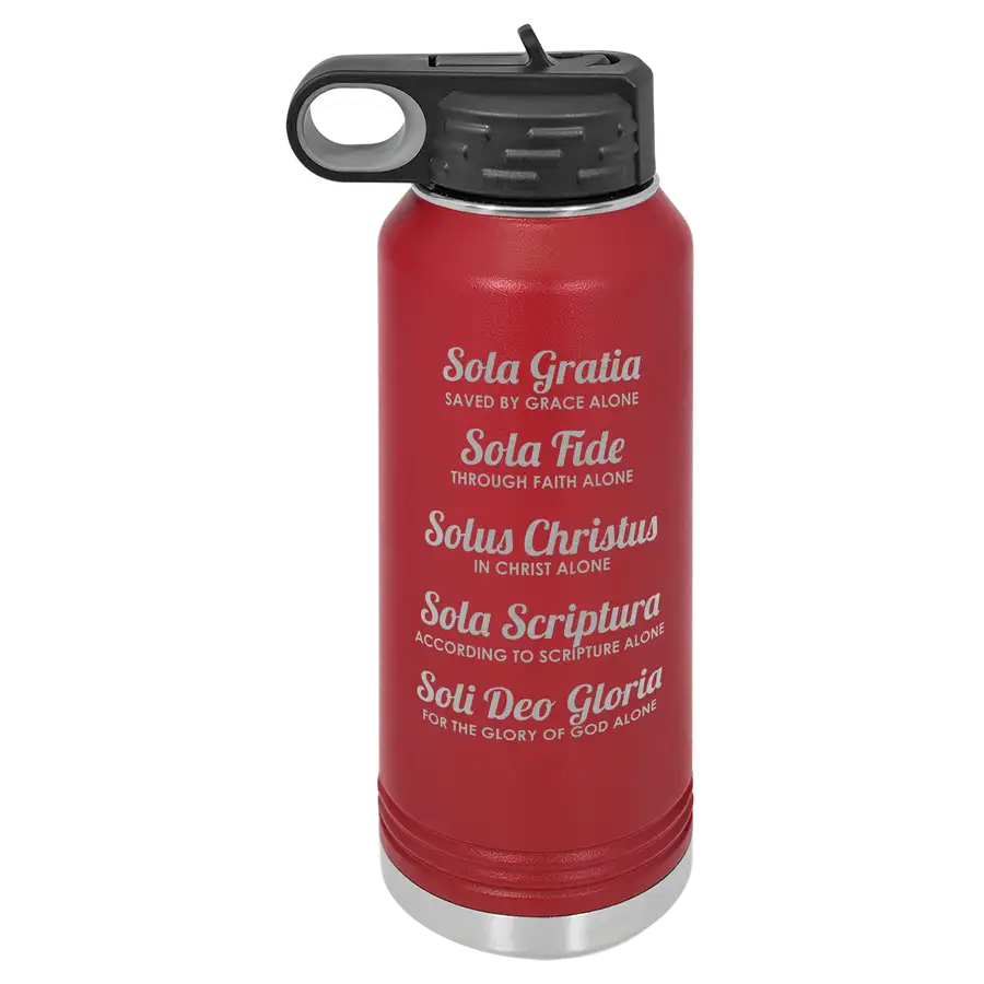 The Five Solas Insulated Bottle