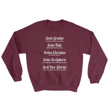 The Five Solas Crewneck Sweatshirt