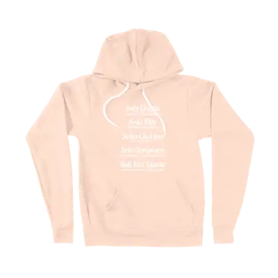 The Five Solas Ladies Hoodie