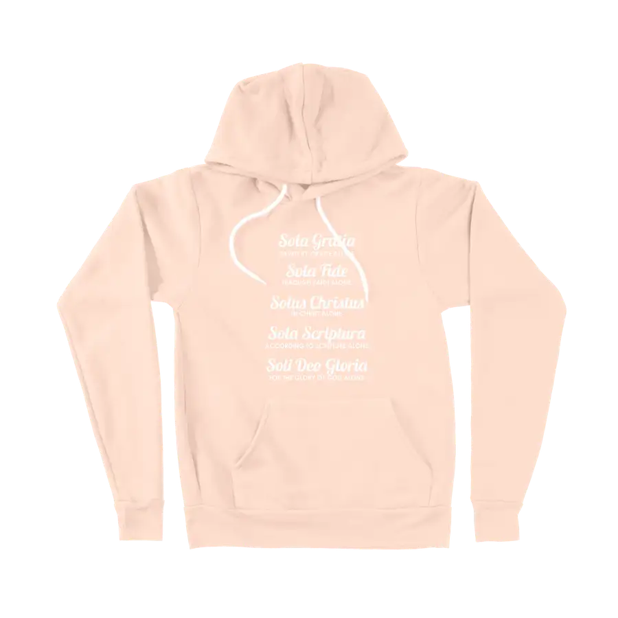 The Five Solas Ladies Hoodie