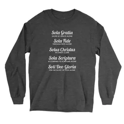 The Five Solas Long Sleeve Tee