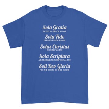 The Five Solas Standard Tee