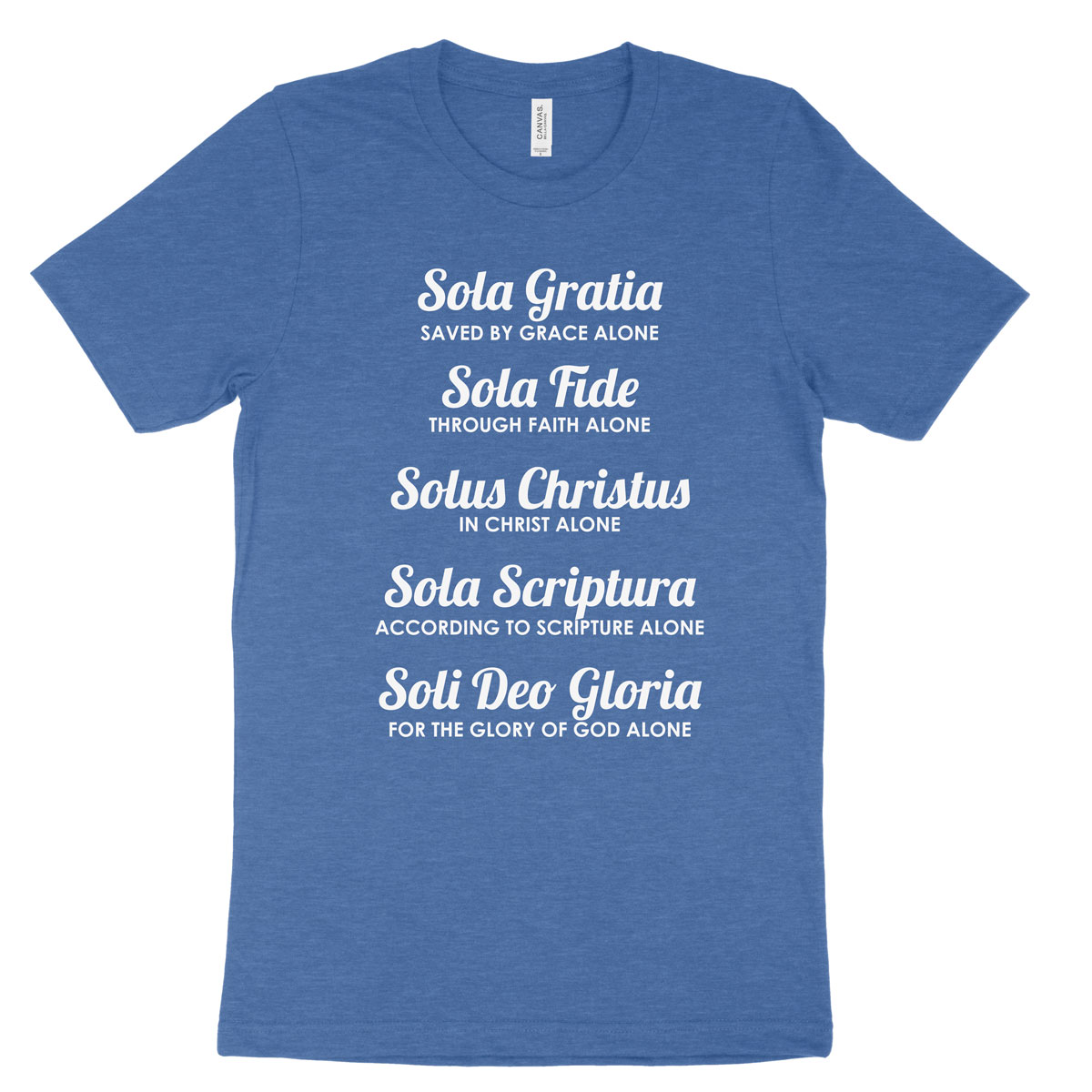 The Five Solas Tee
