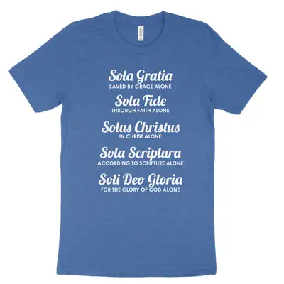 The Five Solas Tee