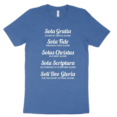 The Five Solas Tee