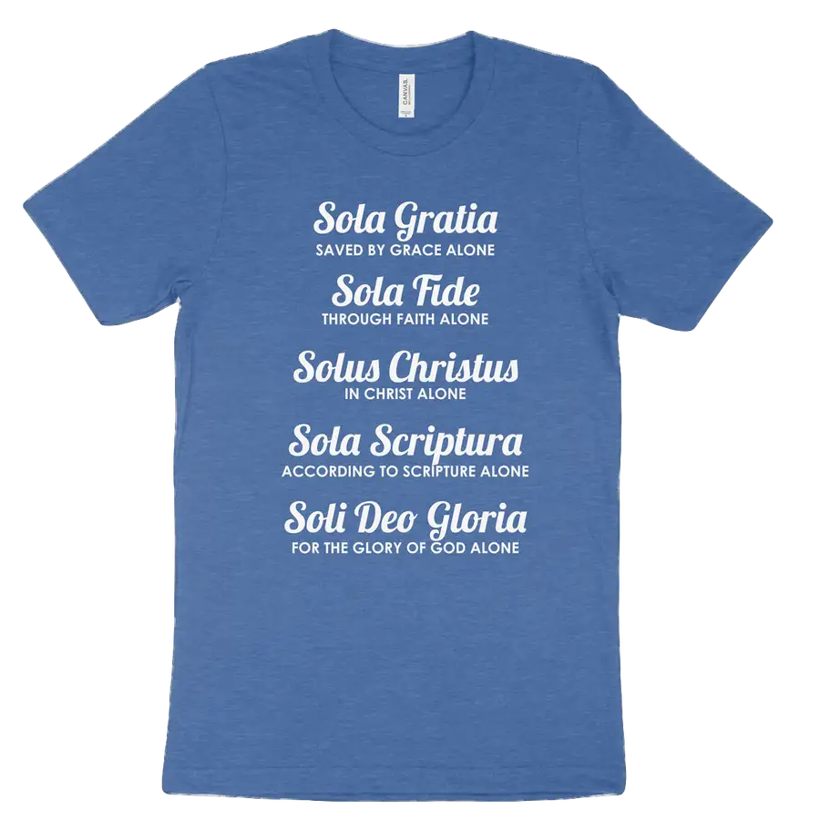 The Five Solas Tee