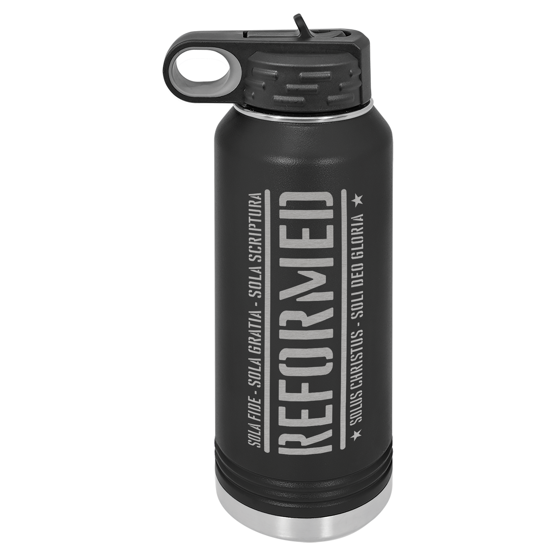 Reformed With The Five Solas Insulated Bottle
