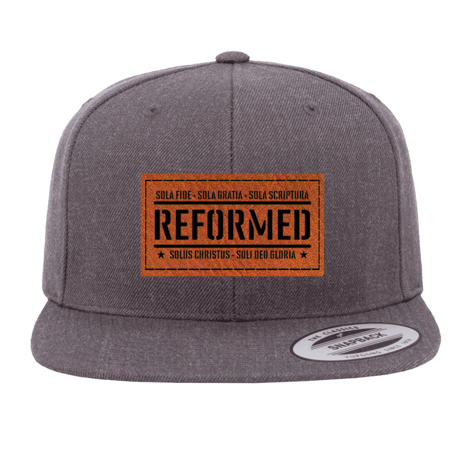 Reformed with the Five Solas Snapback Hat