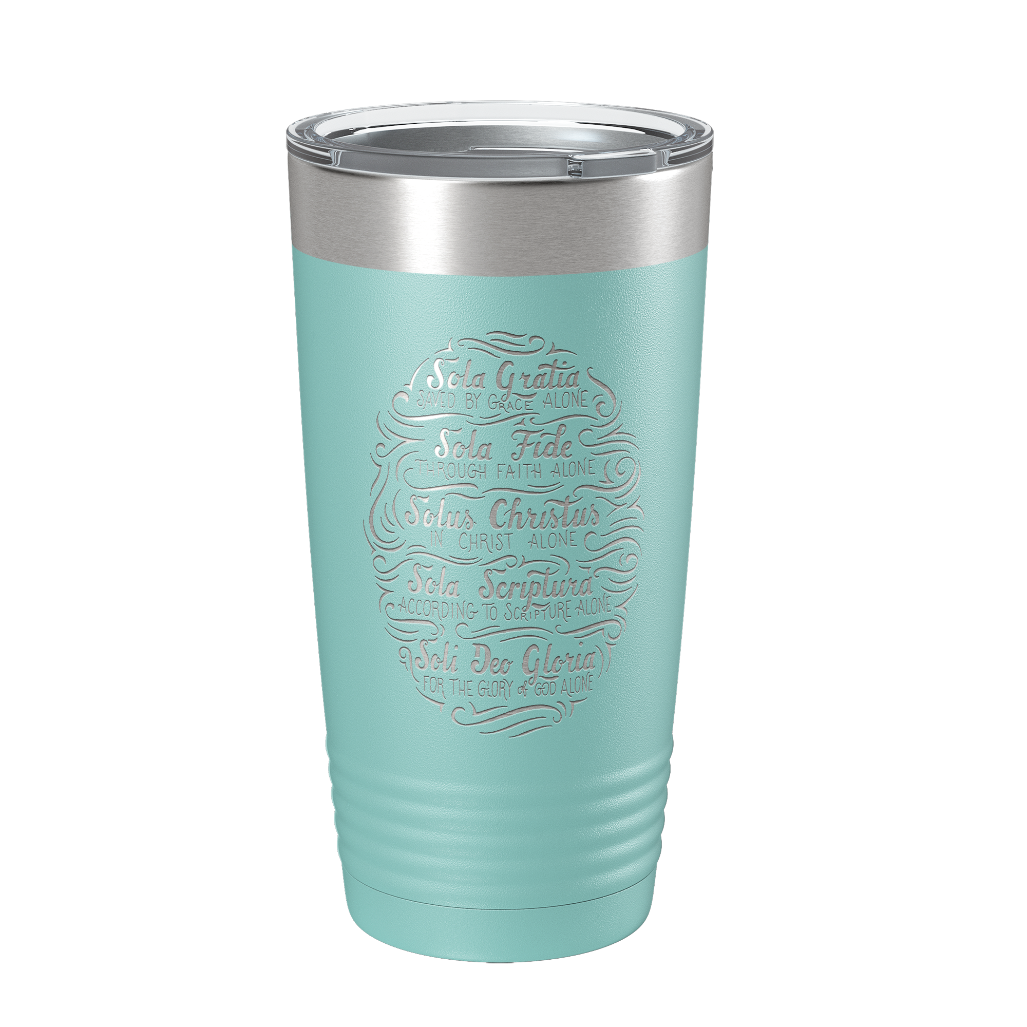 Five Solas Hand Lettered 20oz Insulated Tumbler
