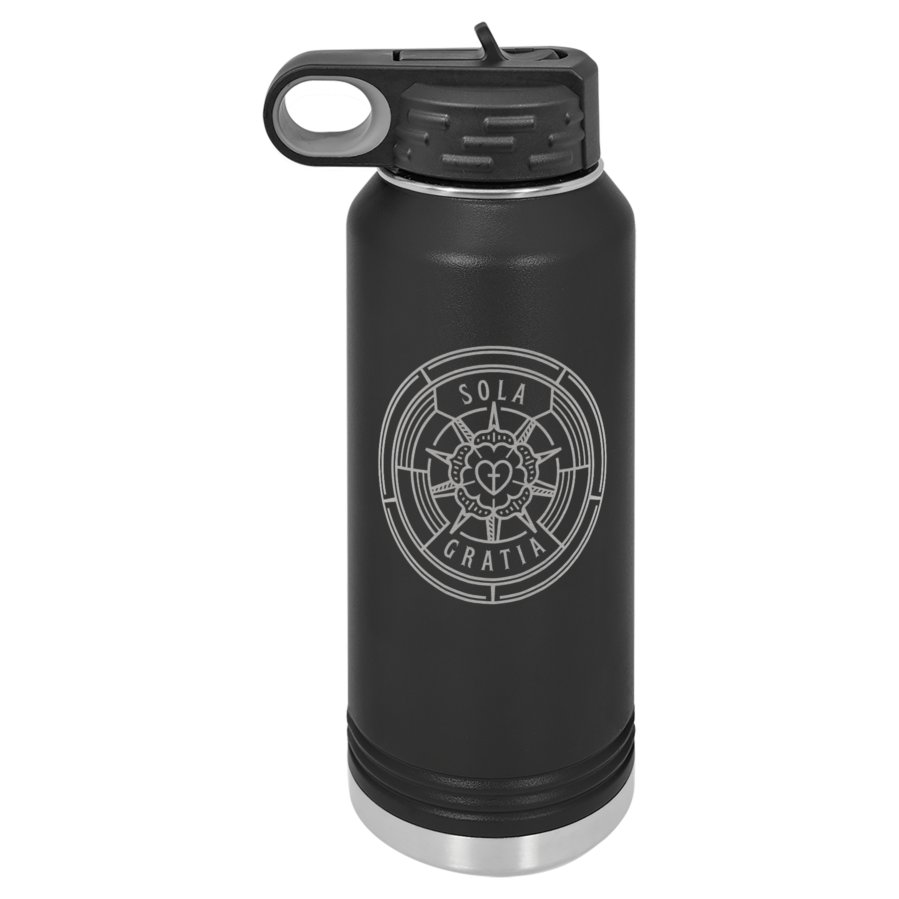 Sola Gratia Badge Insulated Bottle