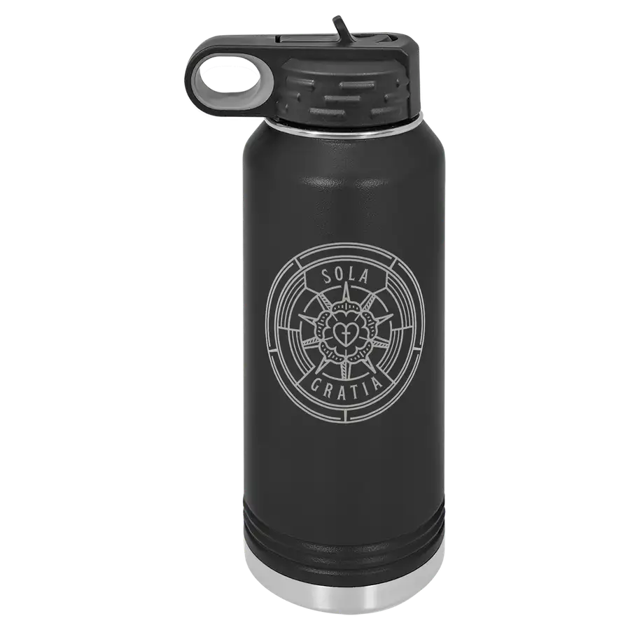 Sola Gratia Badge Insulated Bottle