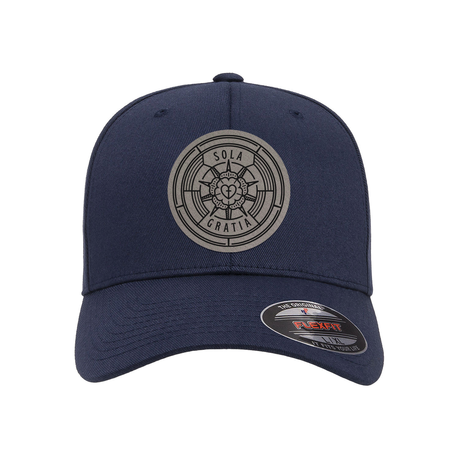 Sola Gratia Badge Fitted Hat