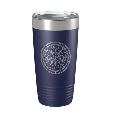 Sola Gratia Badge 20oz Insulated Tumbler