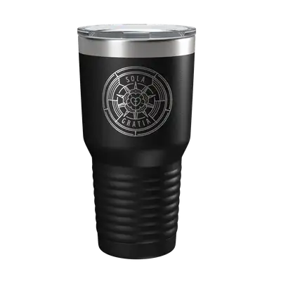 Sola Gratia Badge 30oz Insulated Tumbler