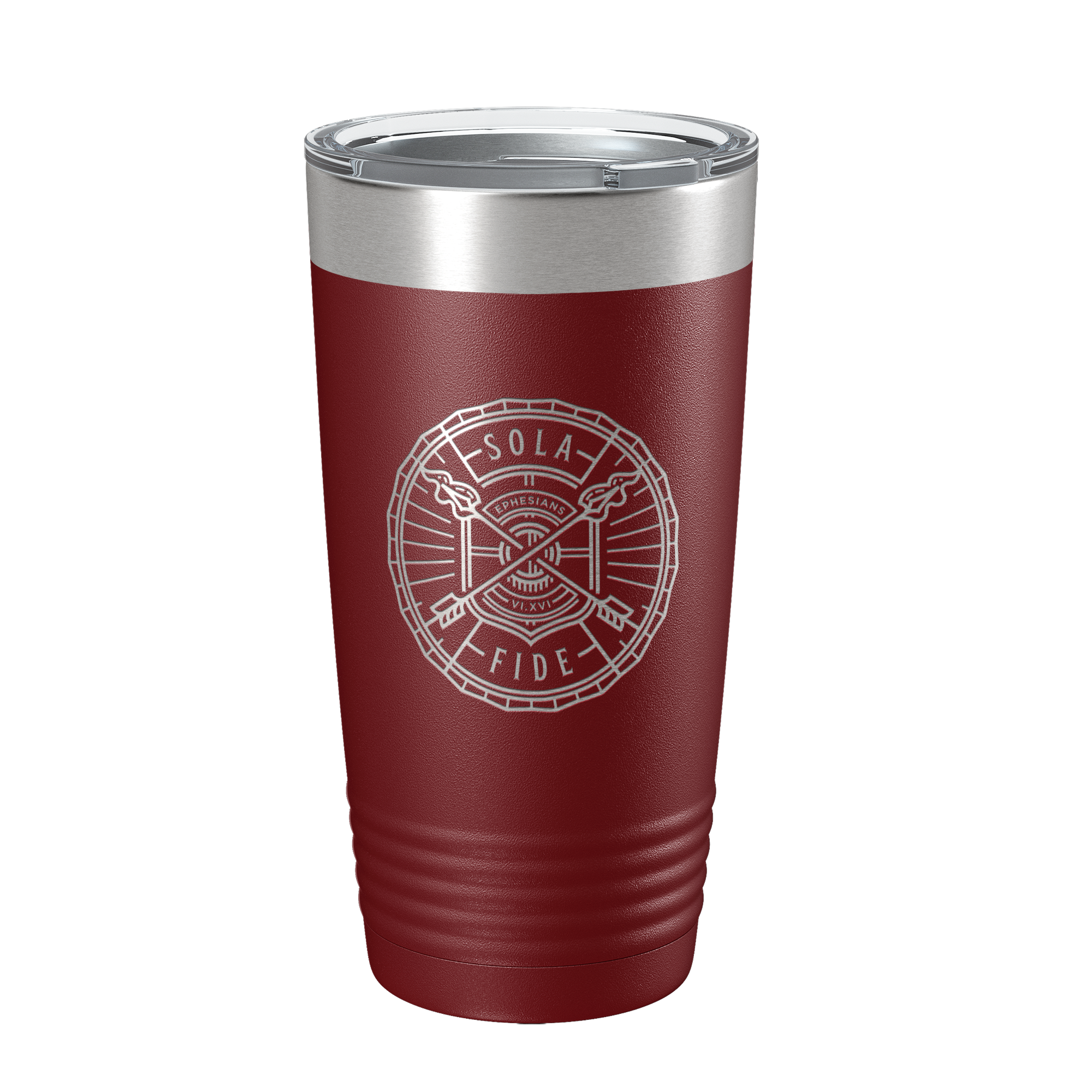 Sola Fide Badge 20oz Insulated Tumbler