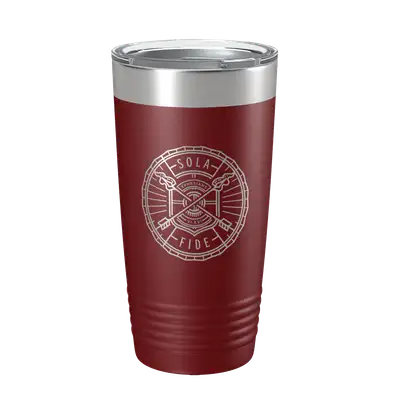 Sola Fide Badge 20oz Insulated Tumbler