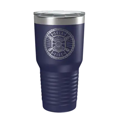 Sola Fide Badge 30oz Insulated Tumbler