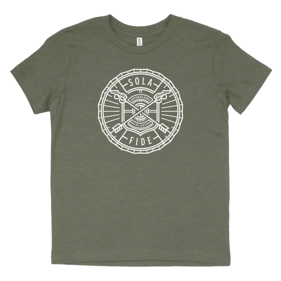 Sola Fide Badge Youth Tee