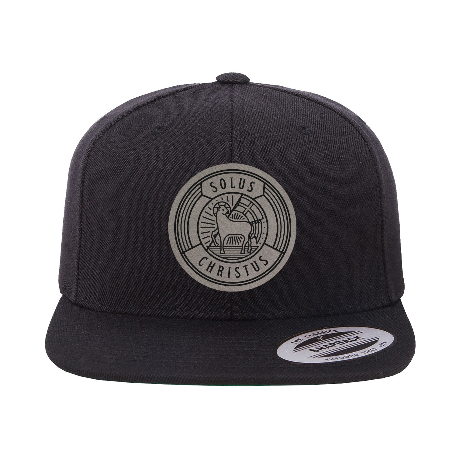 Solus Christus Badge Snapback Hat