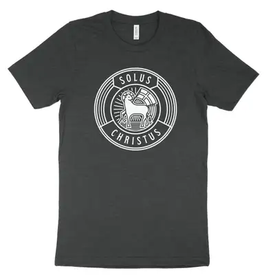 Solus Christus Badge Tee