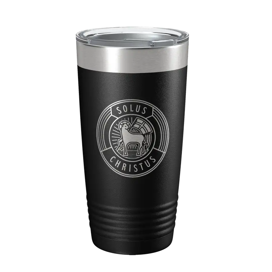Solus Christus Badge 20oz Insulated Tumbler