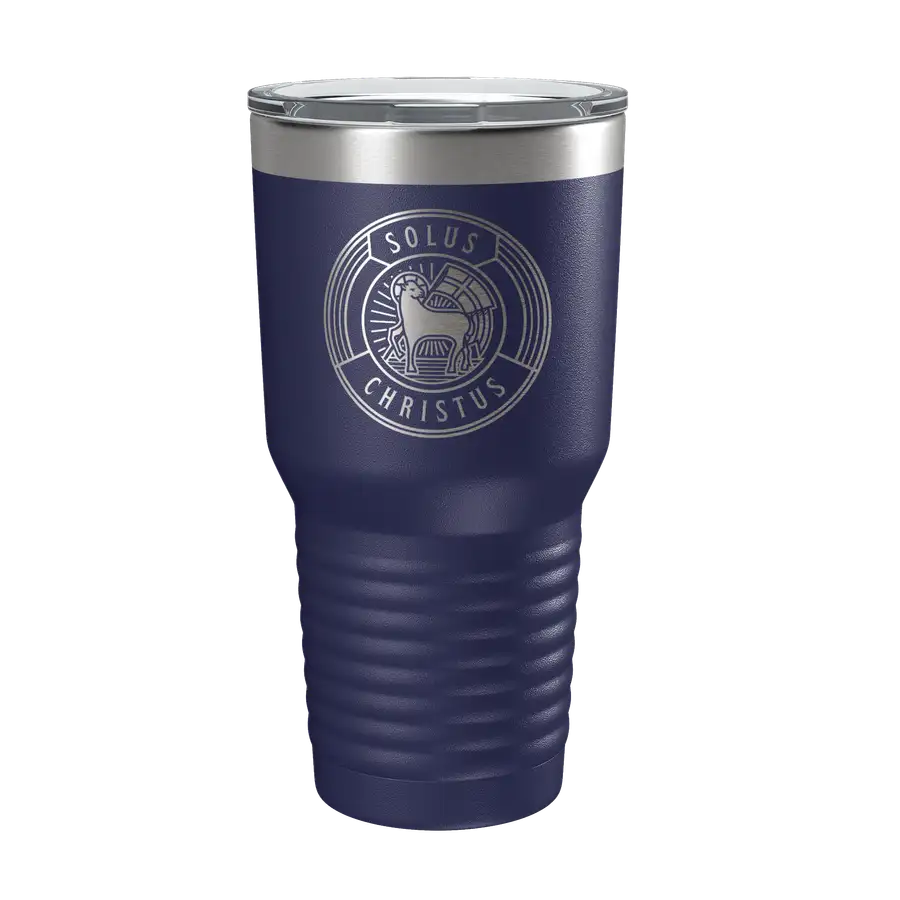 Solus Christus Badge 30oz Insulated Tumbler