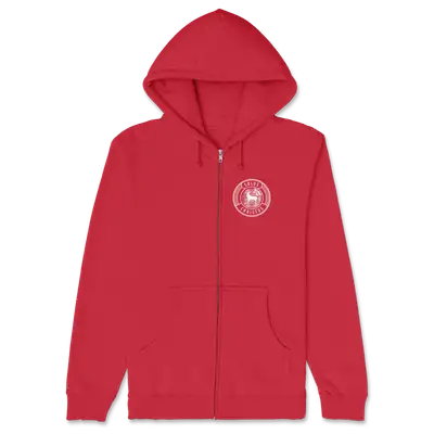 Solus Christus Badge Zipper Hoodie