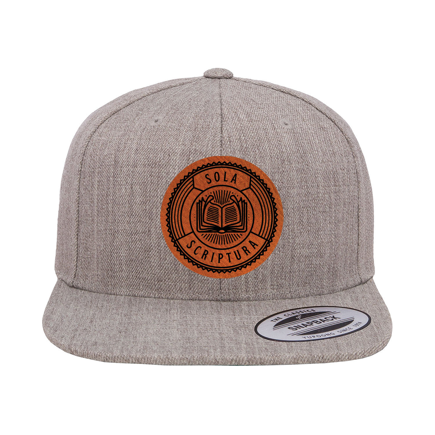 Sola Scriptura Badge Snapback Hat