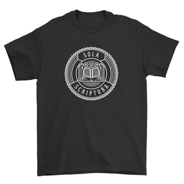 Sola Scriptura Badge Standard Tee