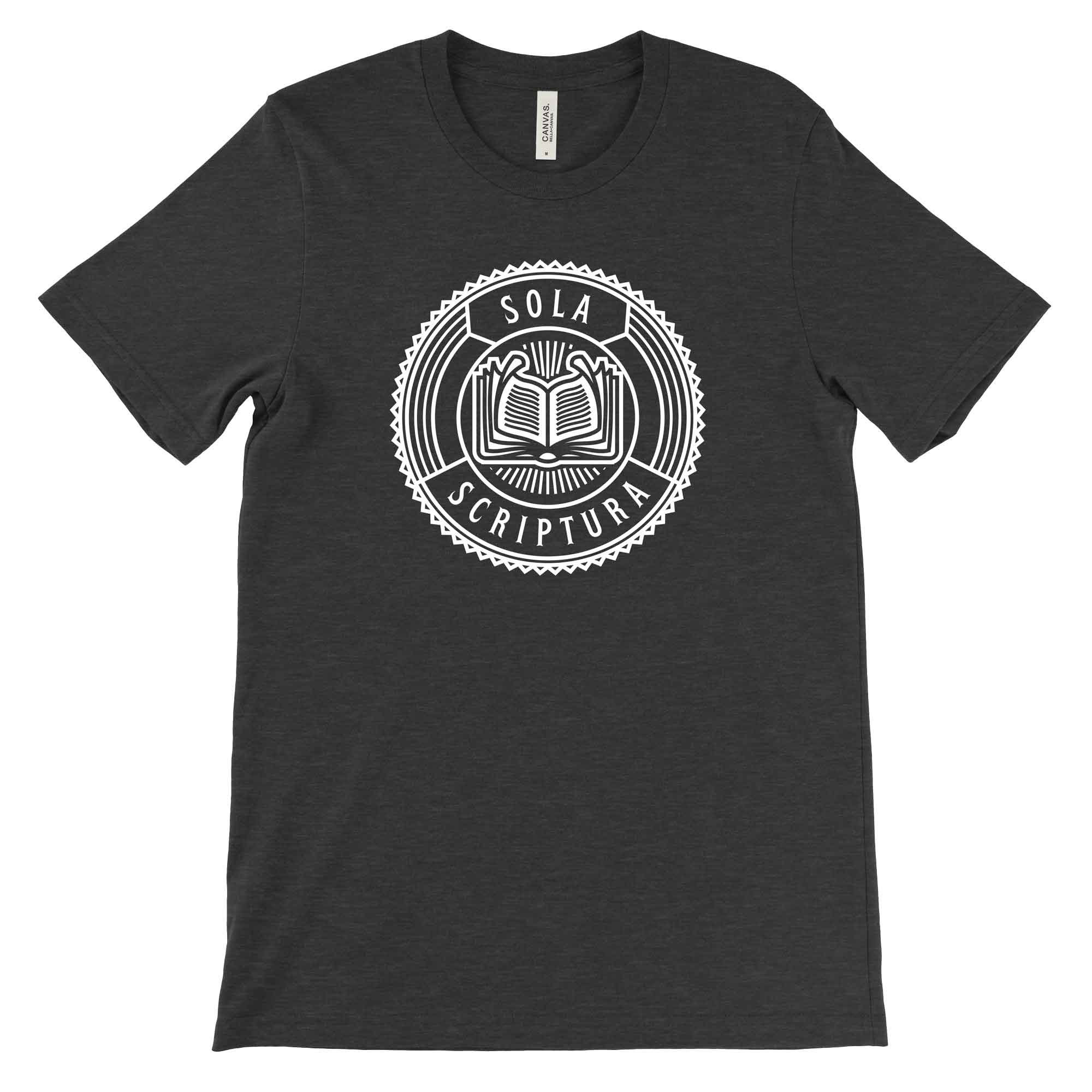 Sola Scriptura Badge Tee
