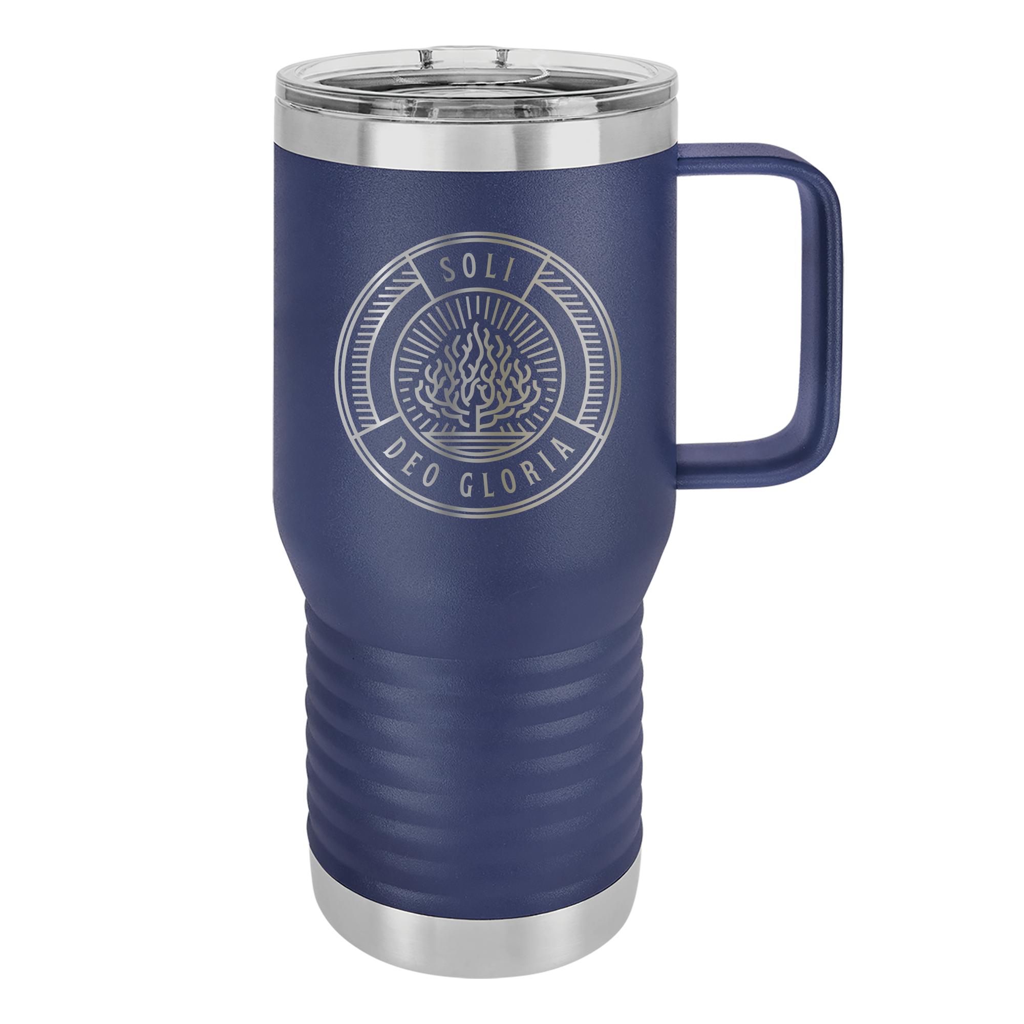 Soli Deo Gloria Badge 20oz Insulated Travel Tumbler