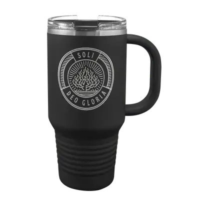 Soli Deo Gloria Badge 32 oz Insulated Travel Tumbler