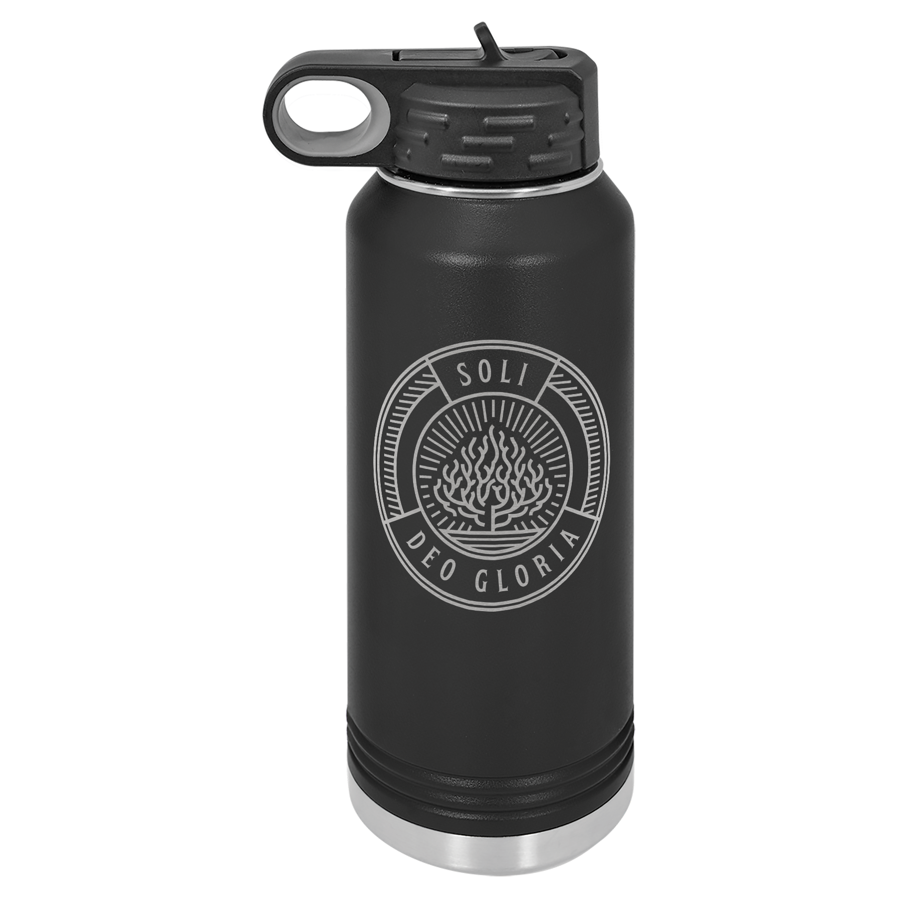 Soli Deo Gloria Badge Insulated Bottle