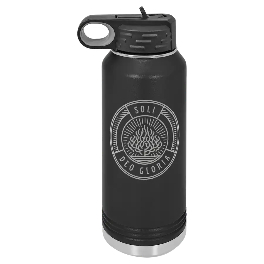 Soli Deo Gloria Badge Insulated Bottle