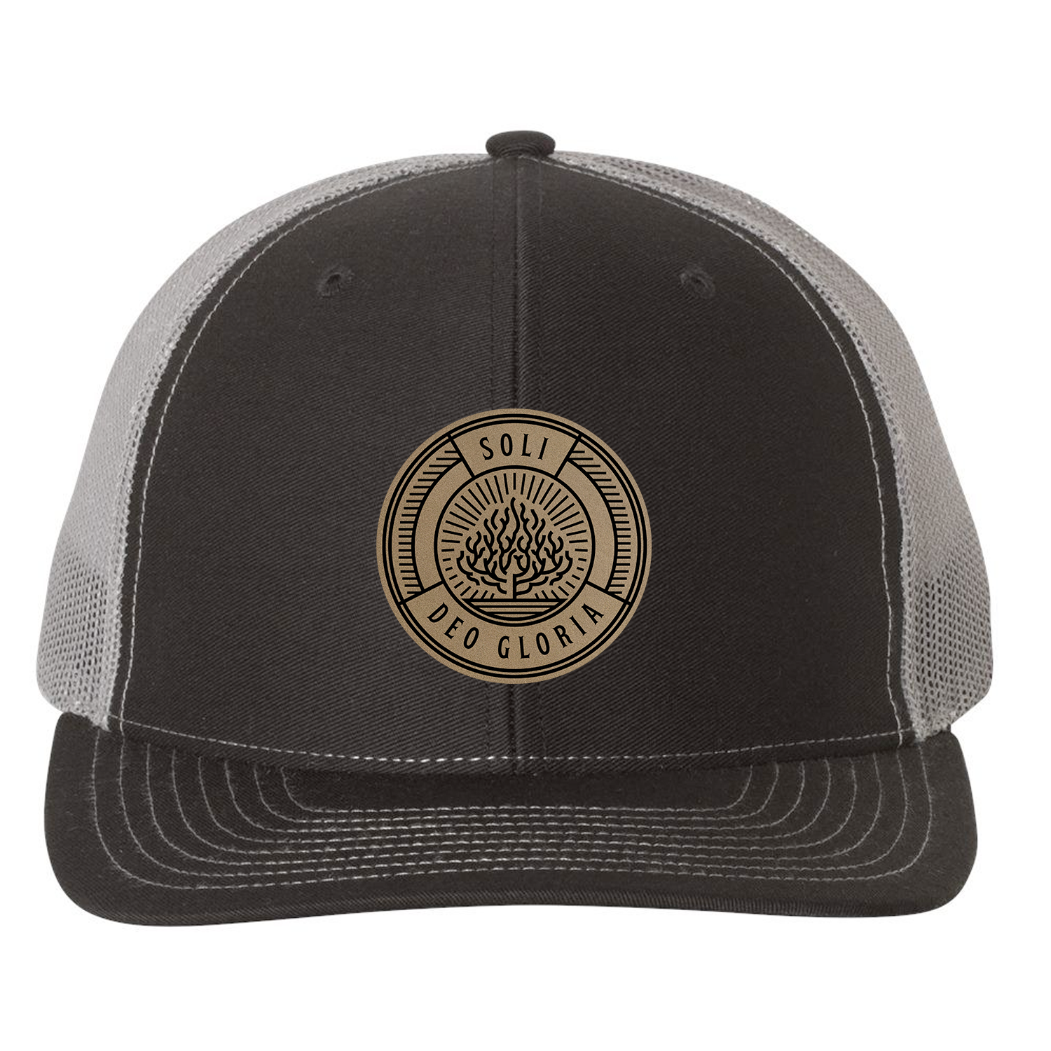 Soli Deo Gloria Badge Trucker Hat