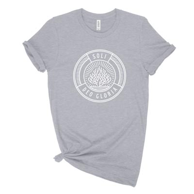 Soli Deo Gloria Badge Unisex Tee