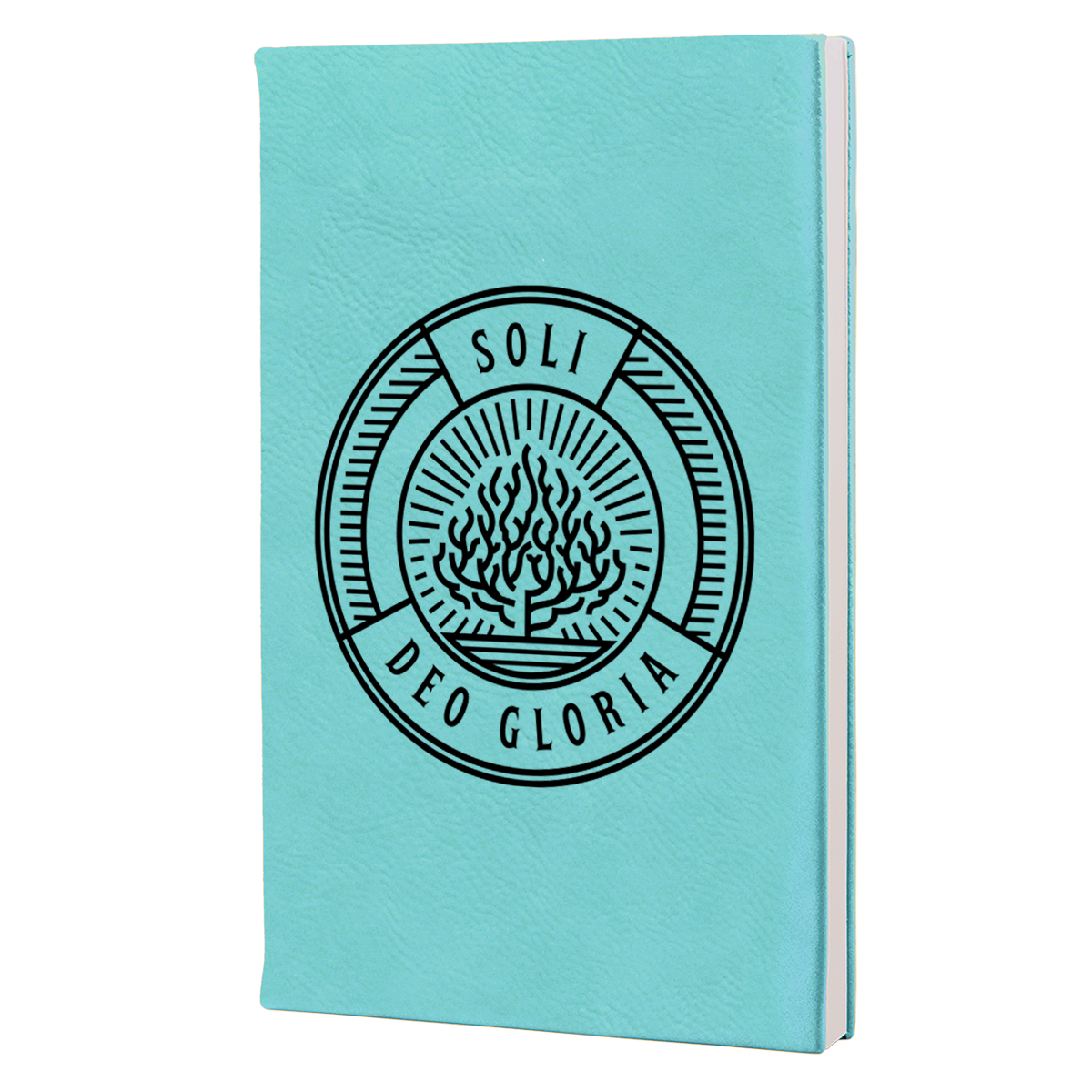 Soli Deo Gloria Badge Leatherette Hardcover Journal