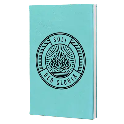 Soli Deo Gloria Badge Leatherette Hardcover Journal