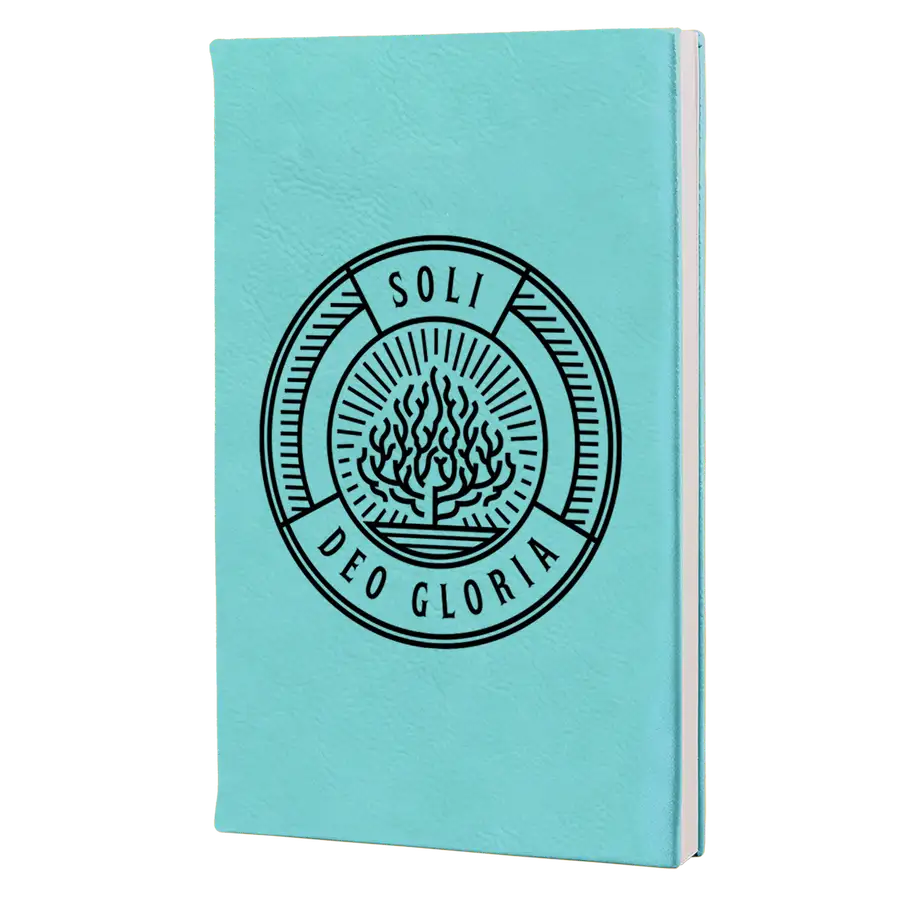 Soli Deo Gloria Badge Leatherette Hardcover Journal