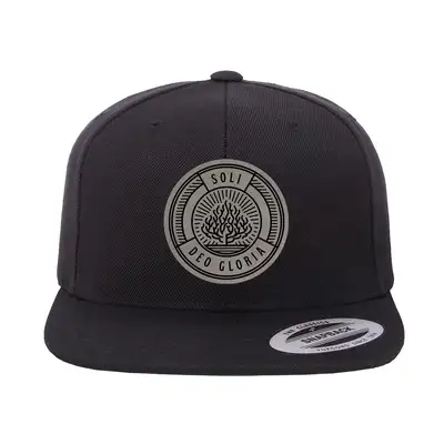 Soli Deo Gloria Badge Snapback Hat
