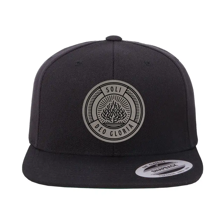 Soli Deo Gloria Badge Snapback Hat